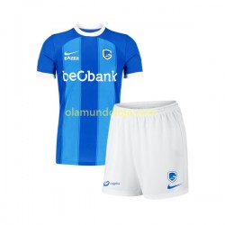 Camisola KRC Genk Criança Equipamento Primeiro 2023-2024 Manga Curta